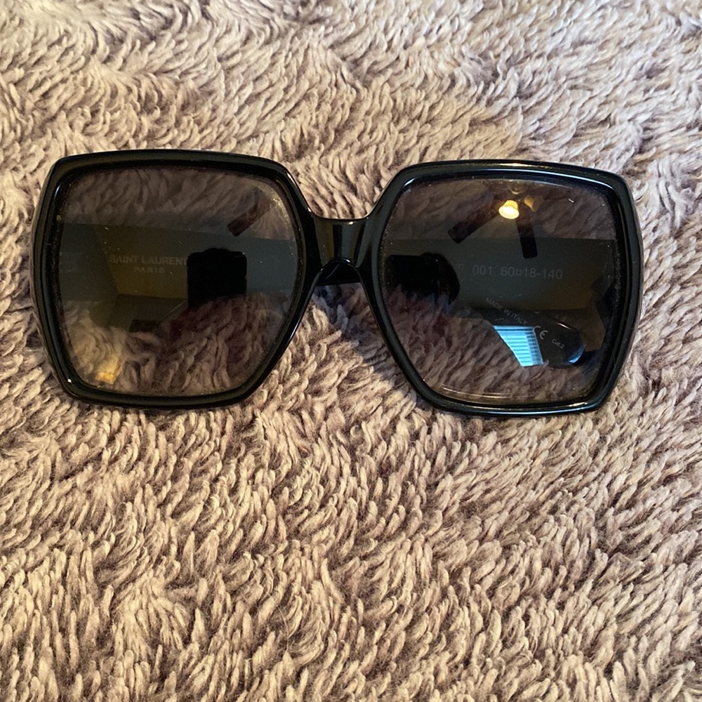 YSL 55MM Square Sunglasses